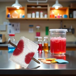 ZhangyiHot 1pc White Scary Prank Toys,Trick Nail,Bloody Fingers Prank Toys,Fake Nail Through Finger Trick Bloody Parts for April Fool Carnival Novelty,Gag and Practical Jokes