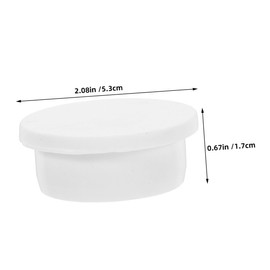 CHILDWEET Sturdy PVC Pipe End Cap Bathtub Drain Stopper Sink Plug Cap Sealing Protection for Pipes