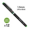 OHTO Fude Ball Bio 1.5 Rollerball Pen, Ultra-Bold 1.5mm, Water-Based