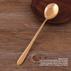 Gold Soup Spoon Polishing Process Rust Prevention Brass Table Spoon