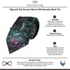 Trafalgar Men's Big and Tall Arcane Storm Silk Novelty Neck