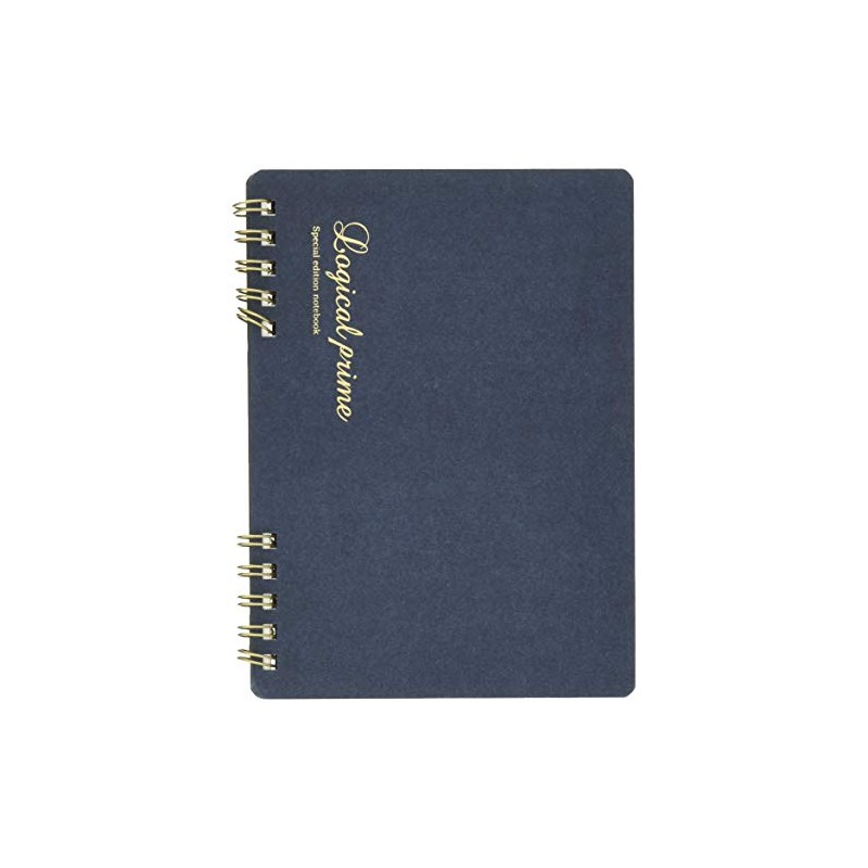 Nakabayashi 65815 Logical Prime - Cuaderno de anillo W, A6,