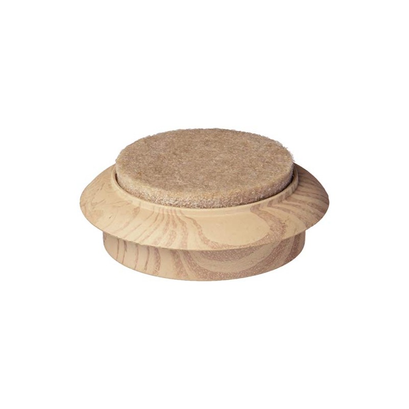 Shepherd Hardware 9363 1-3/4-Inch FeltGard Furniture Cups, 4-Pack