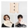 Karsaer G0159 Neck Warmer with Buttons, Fashion, Women's, Men's, Cold
