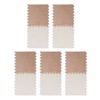 10pcs Plush Foam Floor Mat Washable Interlocking Carpet Tiles Cuttable