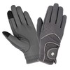 LeMieux Unisex 3D Mesh Riding Gloves in Grey - Lightweight