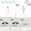 Soliseed 4 Inch LED Can Lights Length Adjustable Recessed Lights