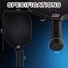Jobunai 99.9% T300 Carbon Fiber Pickleball Paddles 2 Pack Lightweight