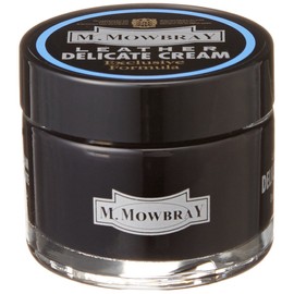 M. Mowbray Nutrition and Leather Care Cream for Leather Accessories, Soft Leather, Delicate Cream, Emulsifier, Stain Resistant, Tanned Leather, Black