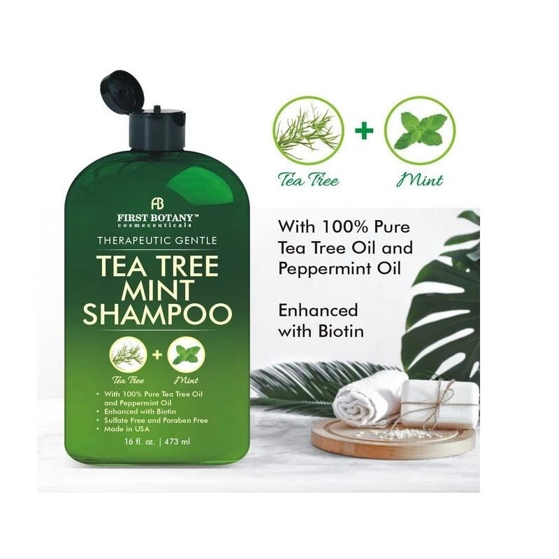 Tea Tree Mint Shampoo and Conditioner - Pure Tea Tree
