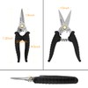 stedi Scissors Heavy Duty, Multi-Purpose Shears with Finely Serrated High