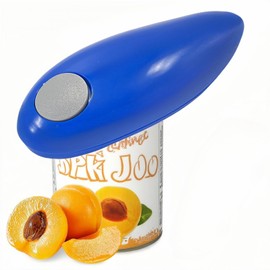 Cooks Professional Electric Can Opener,Automatic Can Openers for Seniors, Arthritic Patients A Great Kitchen Gadget,Hands Free Operation Can Openers,One Touch Design (Blue)