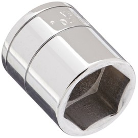 SK Tools USA, LLC, 40920, SK Sockets, 1/4" Drive 6-Point Fractional Standard Chrome Socket, 5/8 Inch, SuperKrome Finish