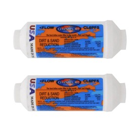 IPW Industries Inc-Omnipure - (CL6PF5-B) - 6" x 2" Sediment Inline Filter - 5 Micron 1/4" NPT Single