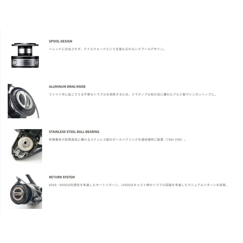 Tailwalk Stealth 14000 Reel