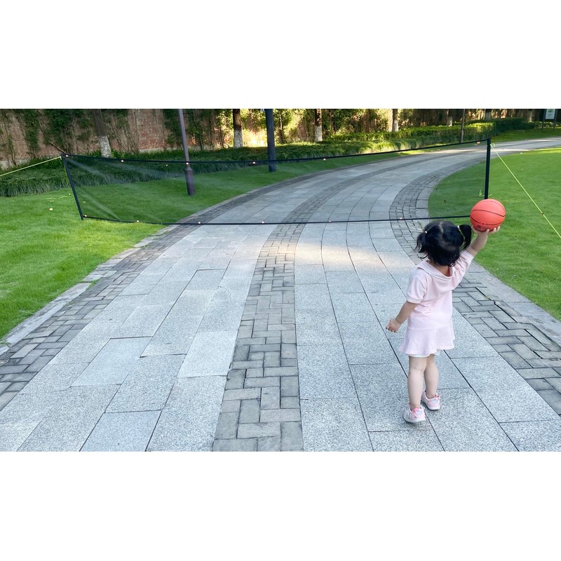 Driveway Net for Kids Safety, 36FT Driveway Ball Stopper Net