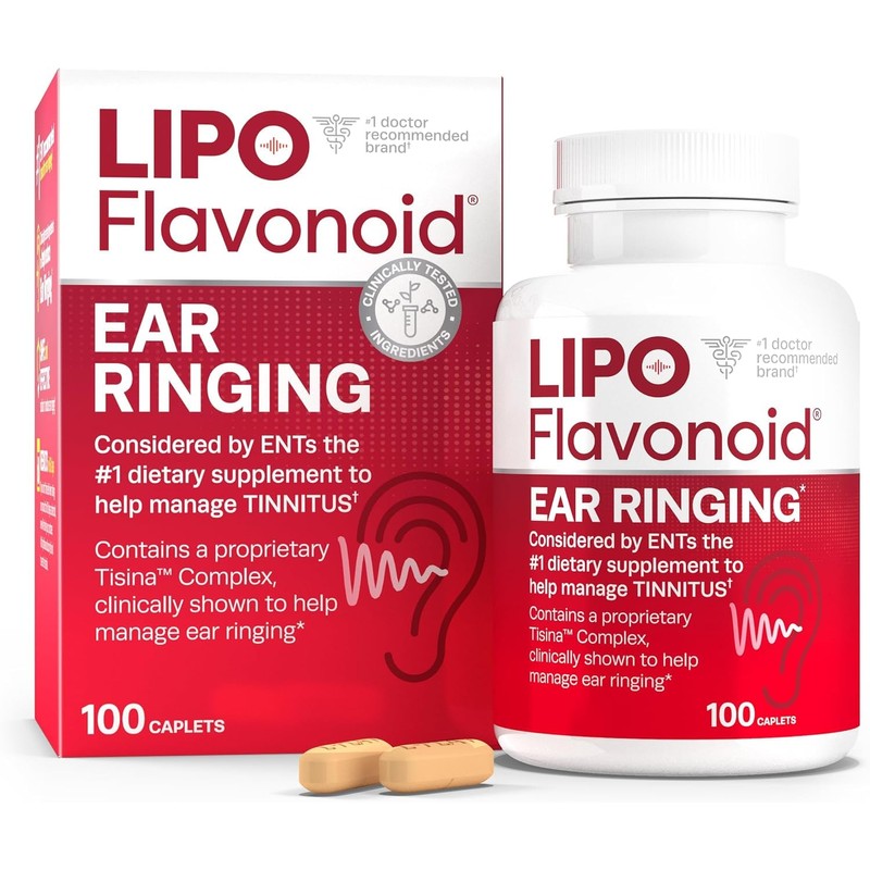 LIPO-FLAVONOID Plus Caplets 100 ea ( Pack of 3)