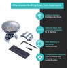 Hypersonic Bling Steering Wheel Knob Spinner M - Fit for