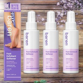 Varen foot health foot care foot care callus eraser foot softener 3 pieces 1 pack 100ml / 바렌 발건강 풋케어 발관리 발각질 지우개 풋 소프트너 3개 1개입 100ml