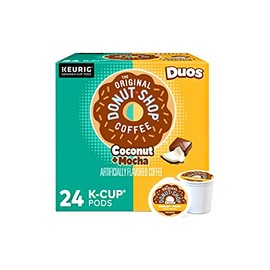 Donut Shop Duos Coconut + Mocha Coffee 24 k-cups