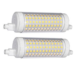 QLEE R7s LED Light 118 mm Dimmable Double Ended J J118 20 W 2500 lm Equivalent 200 W Halogen Tungsten Linear Light Daylight Floodlight Light Passage Garage Outdoor Landscape Light Pack of 2