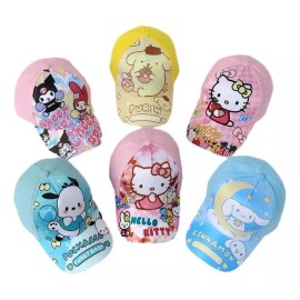 Eco R Lote 20 Gorra Cachucha Infantil Variedad Personajes Mayoreo