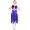 Danzcue - Chaleco para niños, Púrpura profundo, Large/X-Large-Child
