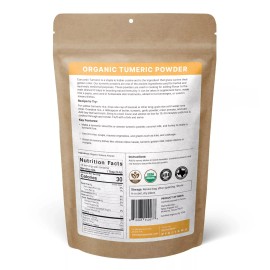 Organic Turmeric Powder (4 OZ) Turmeric Curcumin Powder for Seasoning