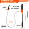 Portable Transfer Pump Battery Operated Electric Siphon Pump for Gas,