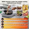 VBGK Induction Cooktop, 1800W Single Burner Induction Burner, Induction Hot