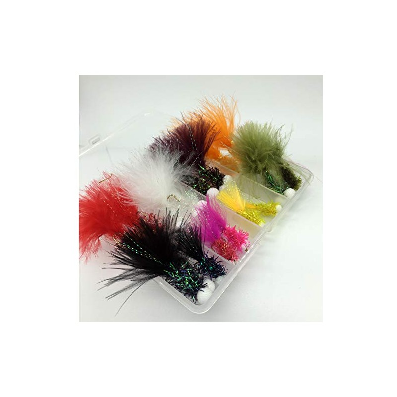 BestCity Fly Fishing Booby (Foam Head Boobie) Flies MIxed Colours
