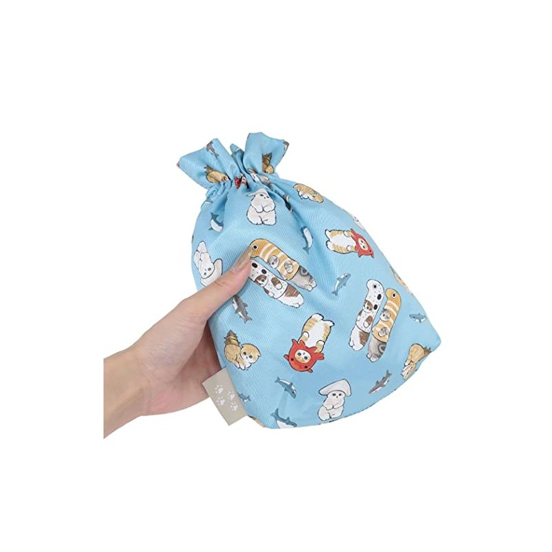 Marimocraft Mofusand Sandwich Pouch Satin Kimono Pouch