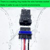 JD2912 Car Waterproof Heavy-Duty Relay Harness, 40AMP 12V DC Waterproof
