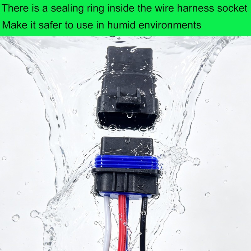 JD2912 Car Waterproof Heavy-Duty Relay Harness, 40AMP 12V DC Waterproof