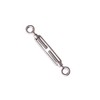 Merriway BH05001 Turnbuckle Strainer Eye to Eye Wire Rope Tensioner,