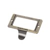 sourcing map Label Holder Pull Handles, Vintage Zinc Alloy Label