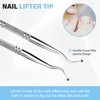 50 Pcs No Glue Breathable Corrector Patch,Painless ingrown toenail Corrector,Nail