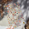 HPYFOI Fall Nail Stickers for Nail Art Thanksgiving Day Nail