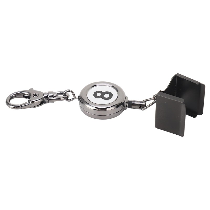 Professional Billiard Chalk Holder Automatic Telescoping Pool Cue Chalk Case