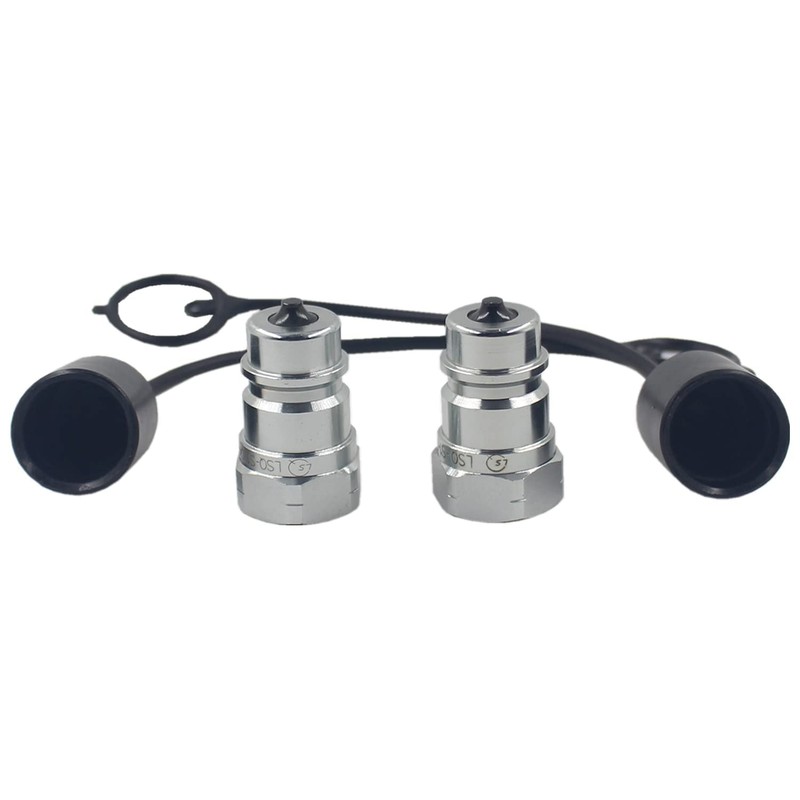 2 Pcs- Ag Type Poppet Valve ISO5675/ISO7241-A Plug Hydraulic Quick