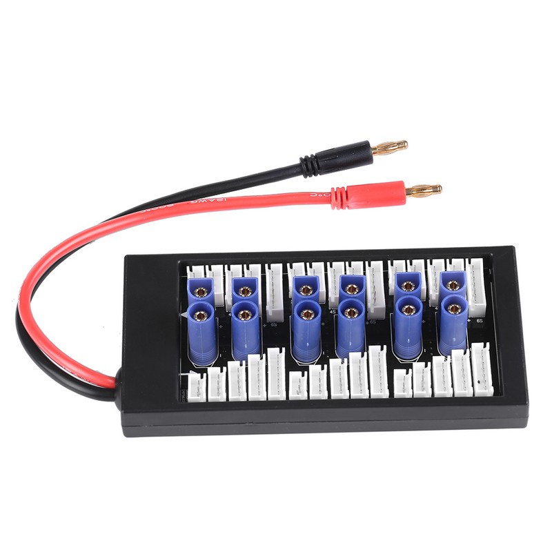 RC Accessory 2S-6S Parallel Balanced Charging Expansion Board EC5 Plug
