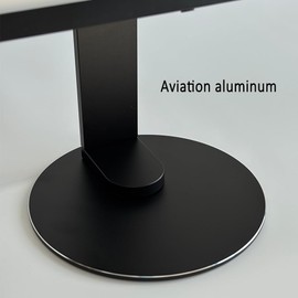 ATOPHK Adjustable Height Aluminum Stand for Ech_ooo Show 21 & Ech_ooo Show 15 ，360° Rotation, Tilt & Swivel, Landscape/Portrait Mode Black