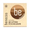Benecos Natural Quattro Eyeshadow, Coffee & Cream 4.8g