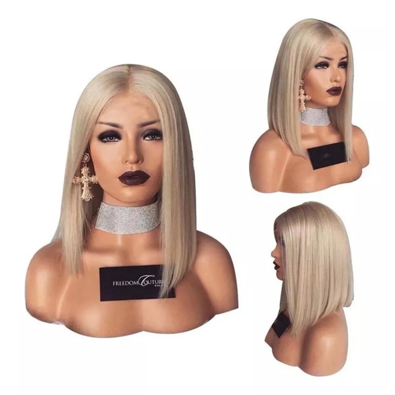 generic Bob Corte De Pelo Mujeres Señora Pelo Recto Corto