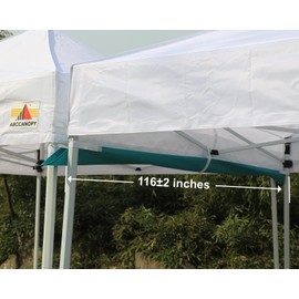 ABCCANOPY 10 Foot Canopy Rain Gutter for Pop up Canopy (Turquoise)