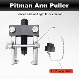 USTAR 6497 Pitman Arm Puller, Max. Spread 3 1/4 in Heavy Duty Adjustable Jaws Bearing Puller Pull & Repair Pitman Arms, Bearings, Collars, Gears, More Light Truck & Car Repair Tool