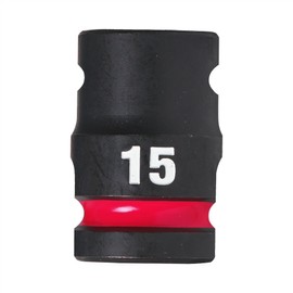 Milwaukee - ½ Shockwave™ Impact Duty Impact Socket - Standard - 15mm