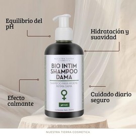 Shampoo Orgánico para Higiene Íntima con Aceites Esenciales Biológicos - 250ml -