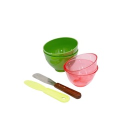 Espatulas y tazas de hule para yeso dental y alginato dentista