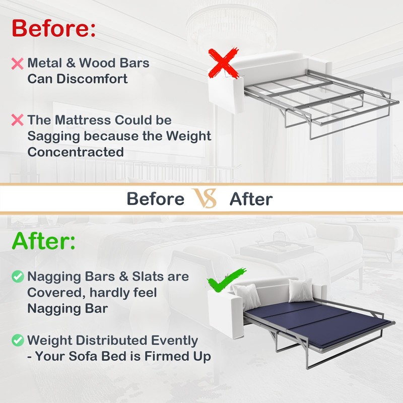 Imperijade® Full (46x 72'') Bunkie Board | Box Spring Alternative